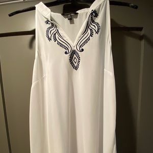 Sleeveless blouse